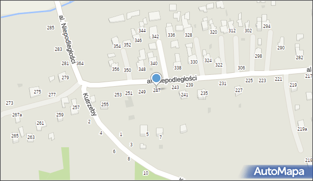 Głogów Małopolski, Aleja Niepodległości, 247, mapa Głogów Małopolski