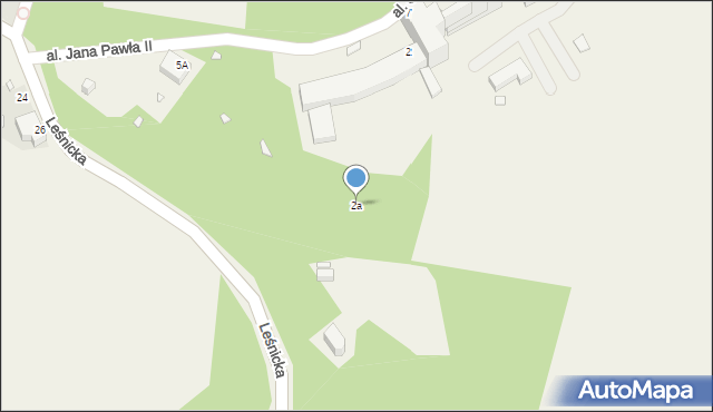 Góra Świętej Anny, Aleja Jana Pawła II, 2a, mapa Góra Świętej Anny