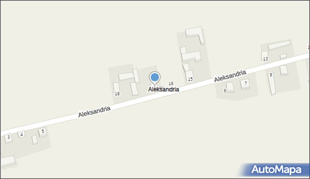 Gruszczyce, Aleksandria, 17, mapa Gruszczyce