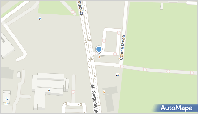 Inowrocław, Aleja Niepodległości, 3, mapa Inowrocławia