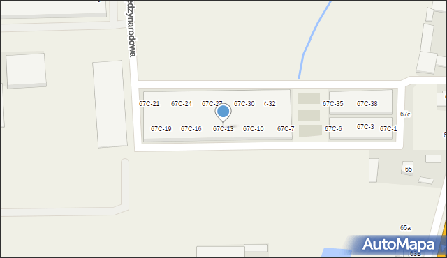 Jabłonowo, Aleja Krakowska, 67C-13, mapa Jabłonowo