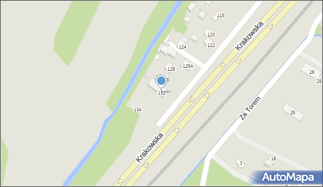 Kielce, Aleja Górników Staszicowskich, 132, mapa Kielc