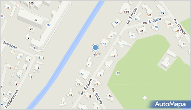 Konstancin-Jeziorna, Aleja Wojska Polskiego, 52, mapa Konstancin-Jeziorna