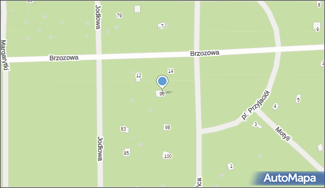 Osiedle Wilga, Aleja Słońca, 96, mapa Osiedle Wilga