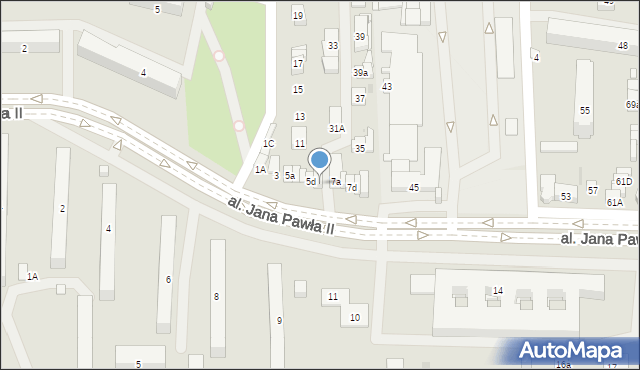 Ostrowiec Świętokrzyski, Aleja Jana Pawła II, 5e, mapa Ostrowiec Świętokrzyski