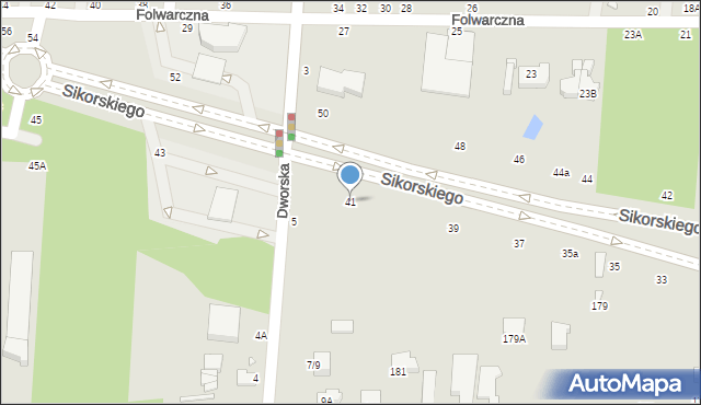 Piotrków Trybunalski, Aleje Sikorskiego Władysława, gen., 41, mapa Piotrków Trybunalski