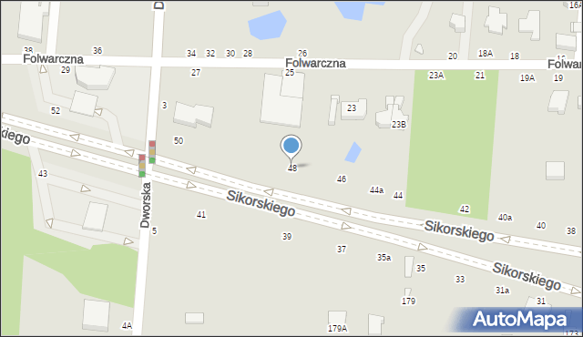 Piotrków Trybunalski, Aleje Sikorskiego Władysława, gen., 48, mapa Piotrków Trybunalski