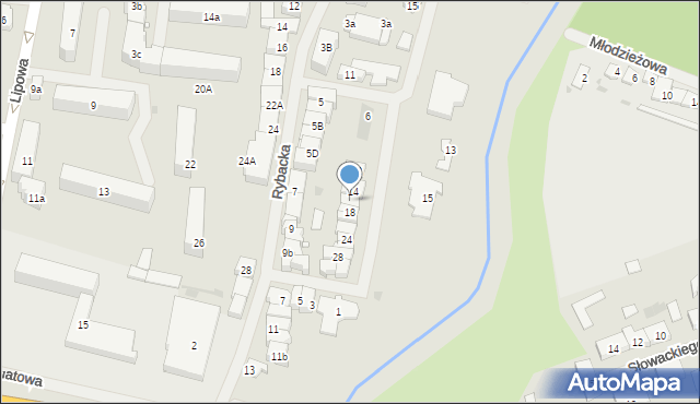 Pisz, Aleja Piłsudskiego Józefa, marsz., 16, mapa Pisz