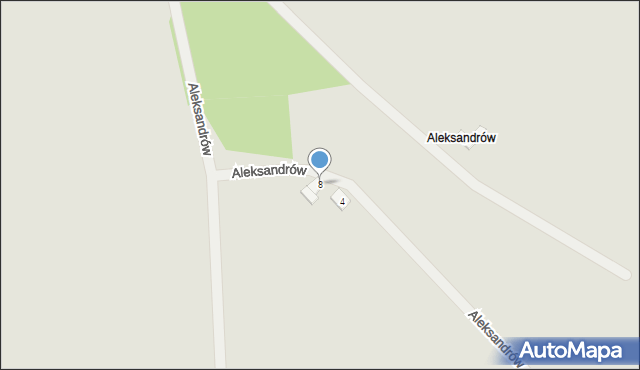 Przeworsk, Aleksandrów, 8, mapa Przeworsk