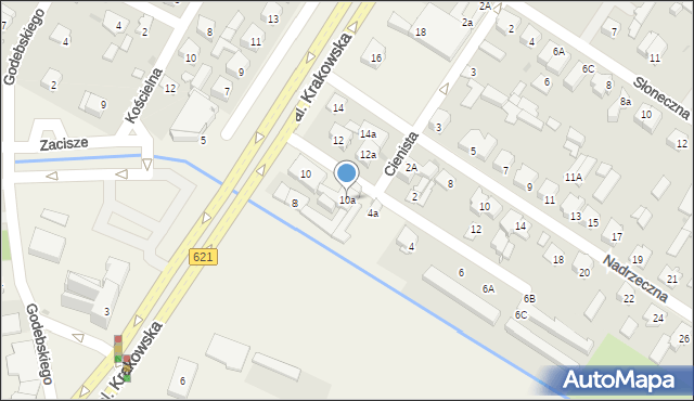 Raszyn, Aleja Krakowska, 10a, mapa Raszyn