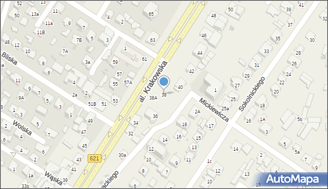 Raszyn, Aleja Krakowska, 38, mapa Raszyn