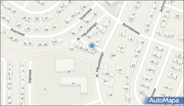 Rotmanka, Aleja Piłsudskiego Józefa, marsz., 23, mapa Rotmanka