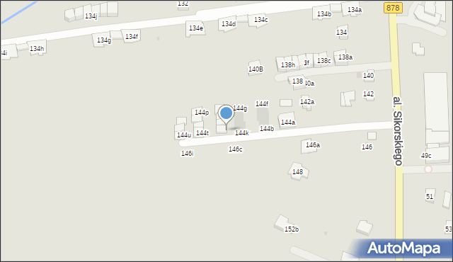 Rzeszów, Aleja Sikorskiego Władysława, gen., 144l, mapa Rzeszów