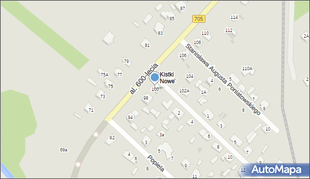 Sochaczew, Aleja 600-lecia, 100, mapa Sochaczew