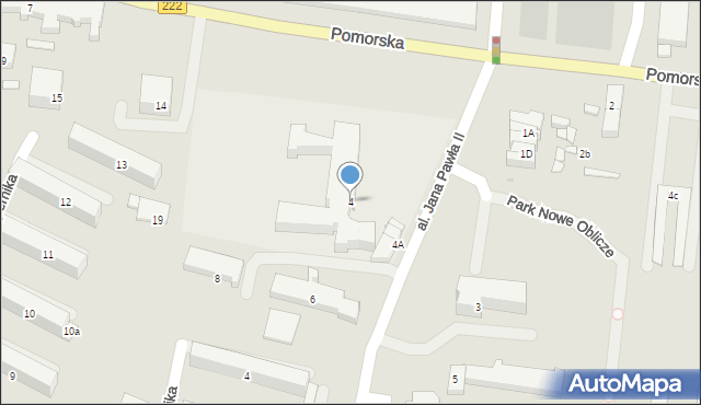 Starogard Gdański, Aleja Jana Pawła II, 4, mapa Starogard Gdański