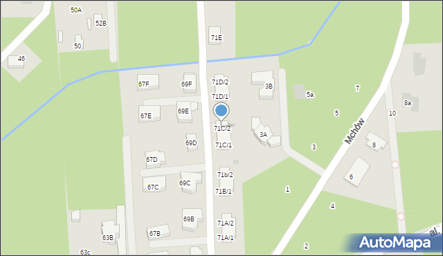 Warszawa, Aleja Dzieci Polskich, 71C/2, mapa Warszawy