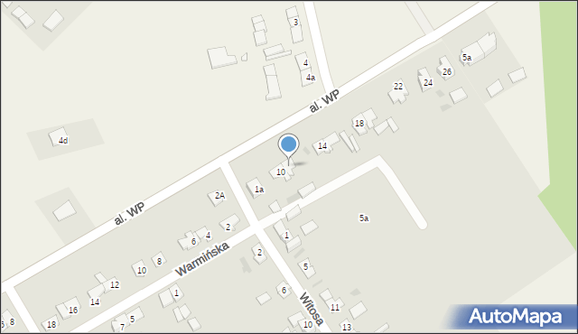Węgorzewo, Aleja Wojska Polskiego, 12, mapa Węgorzewo