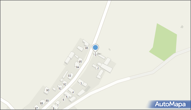 Wiechowice, Aleja Jana Pawła II, 1, mapa Wiechowice