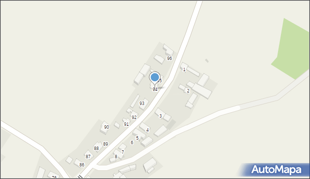 Wiechowice, Aleja Jana Pawła II, 94, mapa Wiechowice