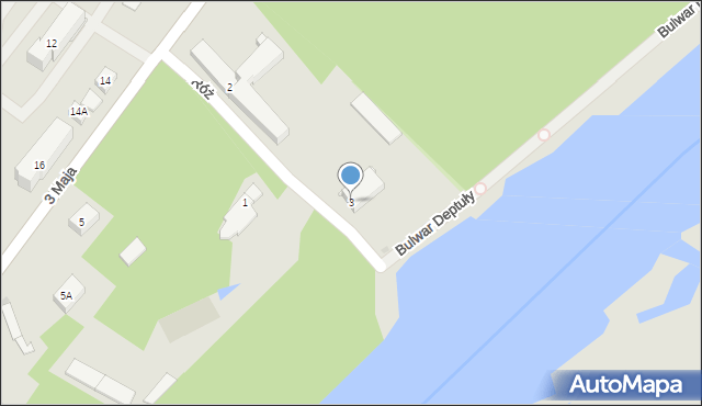 Wyszków, Aleja Róż, 3, mapa Wyszków