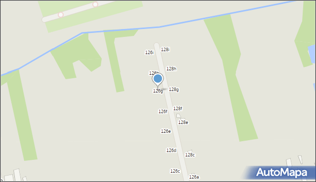 Zgierz, Aleksandrowska, 126g, mapa Zgierz