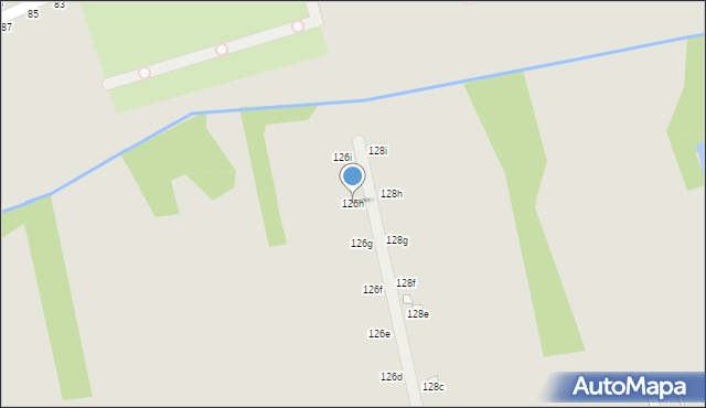 Zgierz, Aleksandrowska, 126h, mapa Zgierz