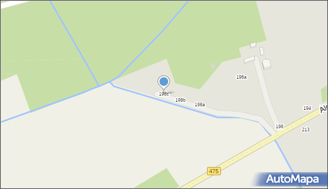 Zgierz, Aleksandrowska, 198c, mapa Zgierz