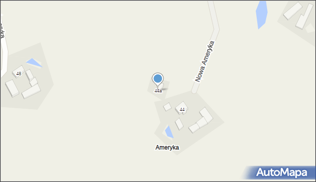 Leszczynki, Ameryka, 44a, mapa Leszczynki