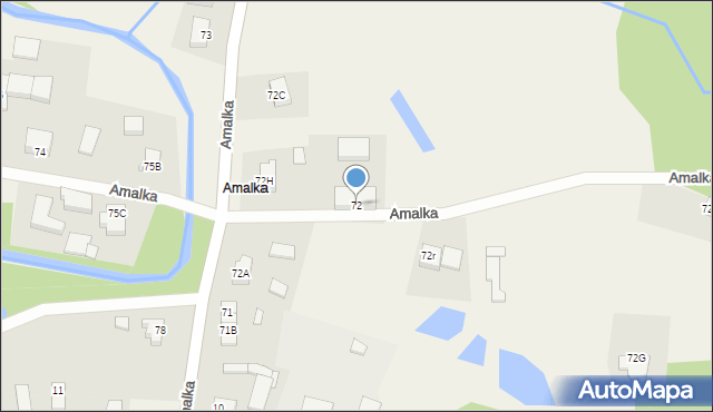 Podjazy, Amalka, 72, mapa Podjazy
