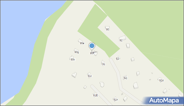 Podjazy, Amalka, 90F, mapa Podjazy