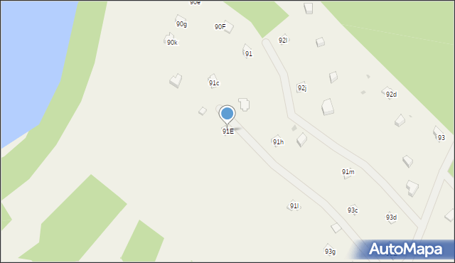 Podjazy, Amalka, 91E, mapa Podjazy