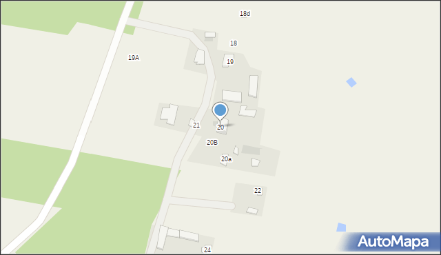 Anastazew, Anastazew, 20, mapa Anastazew