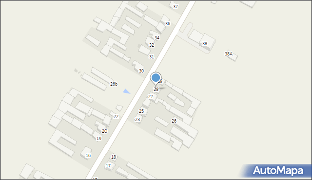 Andrzejów, Andrzejów, 28, mapa Andrzejów