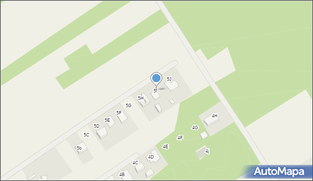 Andrzejów, Andrzejów, 5I, mapa Andrzejów