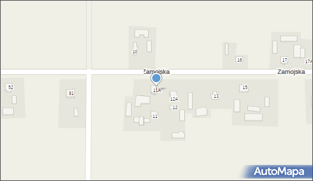 Andrzejówka, Andrzejówka, 11A, mapa Andrzejówka