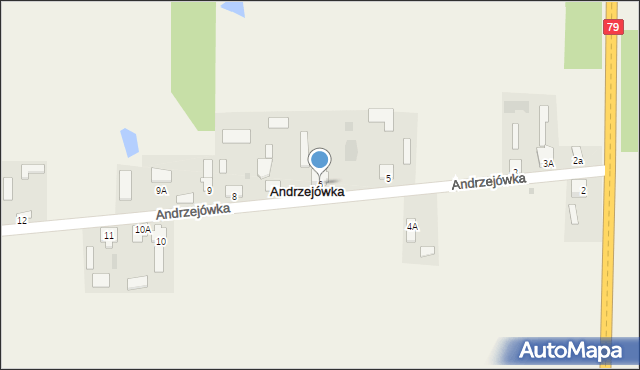 Andrzejówka, Andrzejówka, 6, mapa Andrzejówka