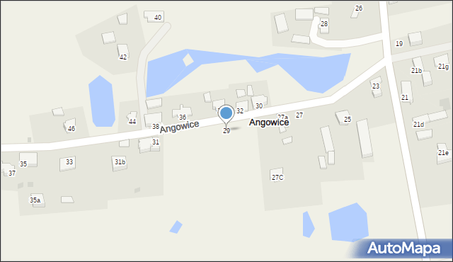 Angowice, Angowice, 29, mapa Angowice