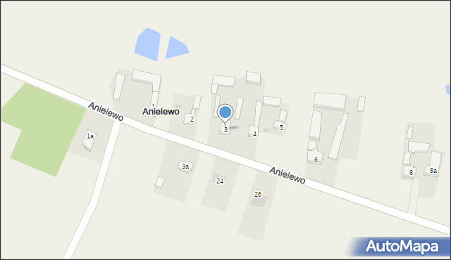 Anielewo, Anielewo, 3, mapa Anielewo