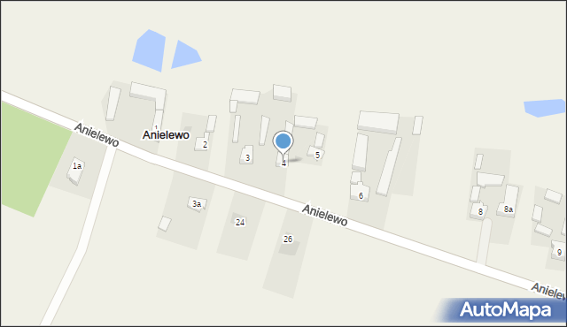 Anielewo, Anielewo, 4, mapa Anielewo