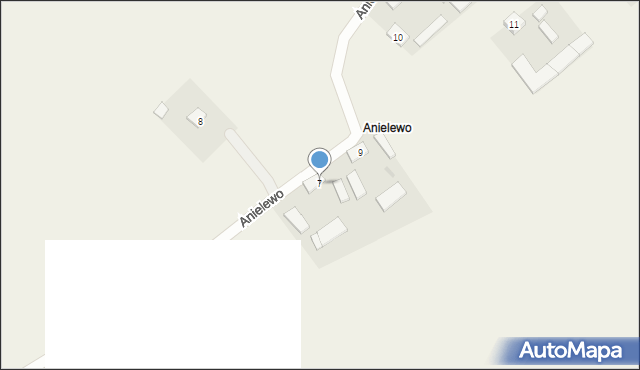 Anielewo, Anielewo, 7, mapa Anielewo