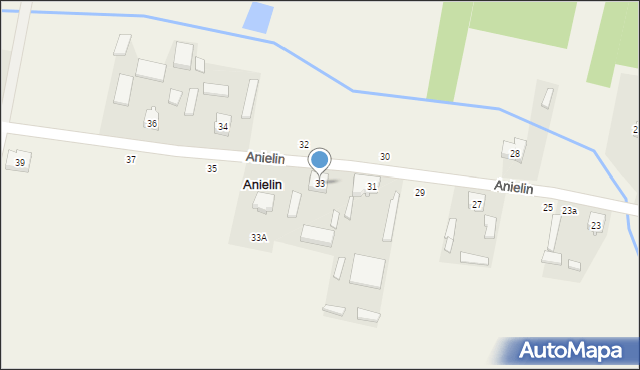 Anielin, Anielin, 33, mapa Anielin