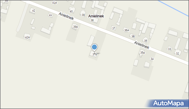 Anielinek, Anielinek, 37b, mapa Anielinek