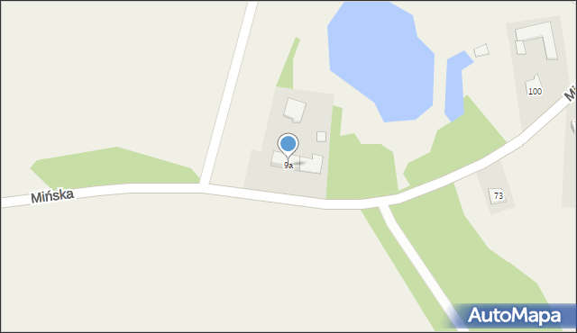 Anielinek, Anielinek, 9a, mapa Anielinek