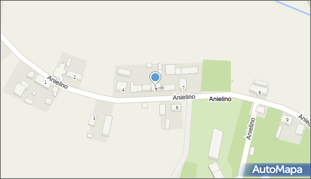 Anielino, Anielino, 5, mapa Anielino