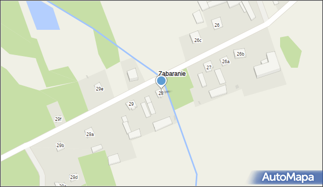 Anielów, Anielów, 28, mapa Anielów