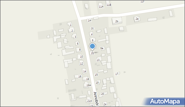 Annobór, Annobór, 11, mapa Annobór