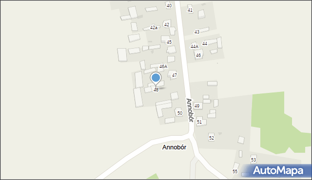 Annobór, Annobór, 48, mapa Annobór