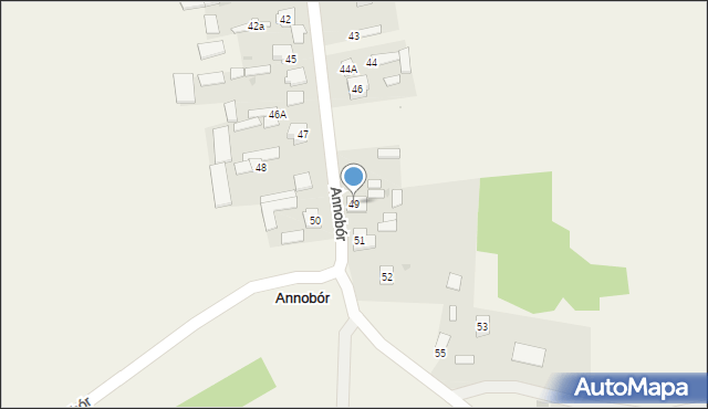 Annobór, Annobór, 49, mapa Annobór