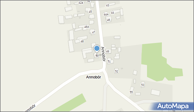Annobór, Annobór, 50, mapa Annobór