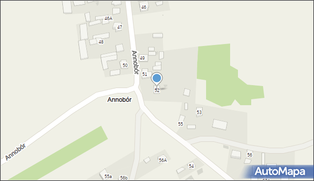 Annobór, Annobór, 52, mapa Annobór